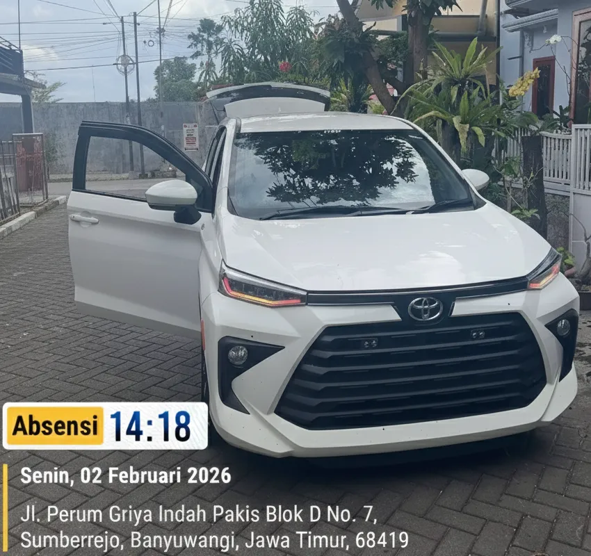 Sewa Mobil Avanza Banyuwangi - Senin, 02-02-2026